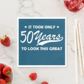 Serviette En Papier Il N'A Fallu Que 50 Ans Pour Voir Ce Grand (En situation)