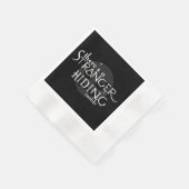 Serviette En Papier Il y a un étranger (Coin)