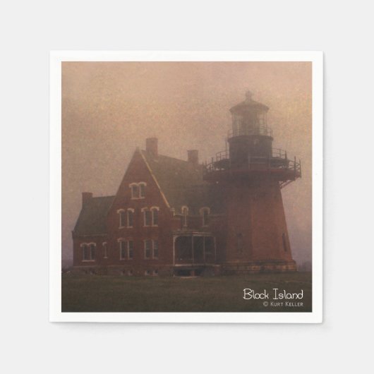 Serviette En Papier Île Block (Devant)