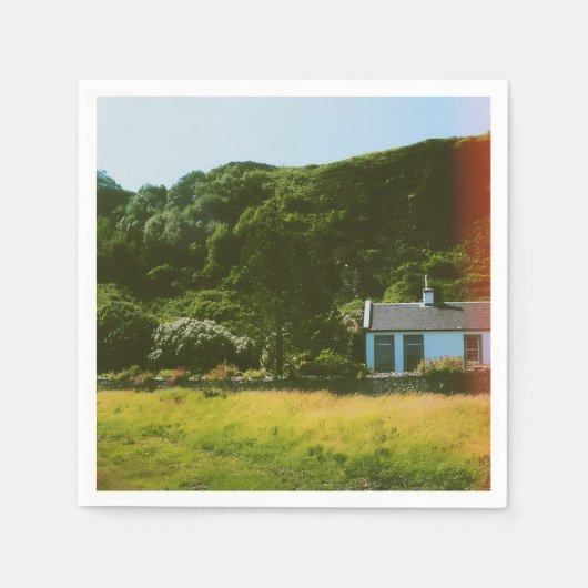 Serviette En Papier Île de Mull, Hébrides intérieures, Écosse (Devant)