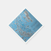 SERVIETTE EN PAPIER ÎLE DE SANIBEL CAPTIVA FLORIDE  (Coin)