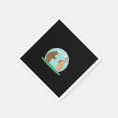 Serviette En Papier I'll With My Bear Hands Oh Deer Funny Creative Sty (Coin)