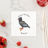 Serviette En Papier Illustration Bateleur Eagle (En situation)