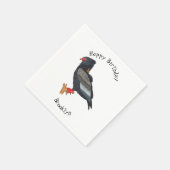 Serviette En Papier Illustration Bateleur Eagle (Coin)