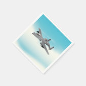 Serviette En Papier Illustration d'avion militaire A10 (Coin)