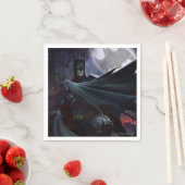 Serviette En Papier Illustration de Batman sur la crise infinie (En situation)