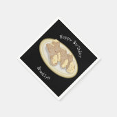 Serviette En Papier Illustration de Cannoli (Coin)