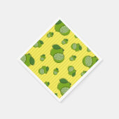 Serviette En Papier Illustration de citrons verts (Coin)