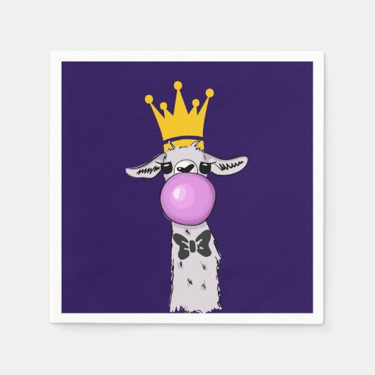 Serviette En Papier Illustration de Cute Funny (Devant)