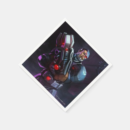 Serviette En Papier Illustration de Cyborg en crise infinie (Coin)