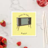 Serviette En Papier Illustration de dessin télévisé (En situation)