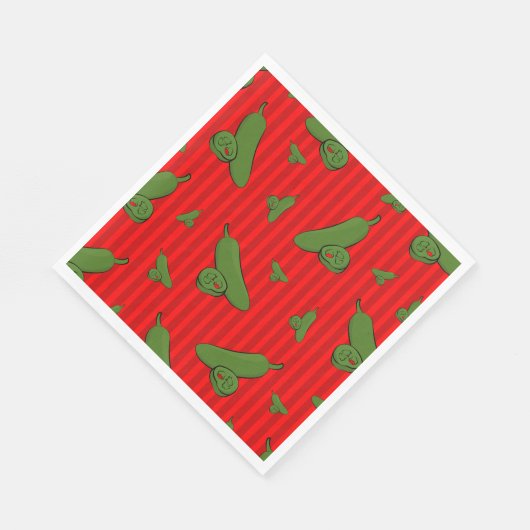 Serviette En Papier Illustration de Jalapeno (Coin)