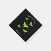 Serviette En Papier Illustration de Luna Moth (Coin)