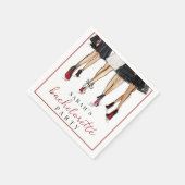 Serviette En Papier Illustration de mode pour l'enterrement de vie de (Coin)