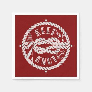 Serviette En Papier Illustration de navigation de noeud de récif