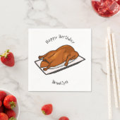 Serviette En Papier Illustration de Peking duck (En situation)