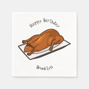 Serviette En Papier Illustration de Peking duck