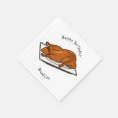 Serviette En Papier Illustration de Peking duck (Coin)