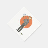 Serviette En Papier Illustration de Ron Weasley "Eat Slugs" (Coin)