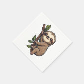 Serviette En Papier Illustration de Sloth (Coin)