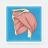 Serviette En Papier Illustration d'organe (Devant)