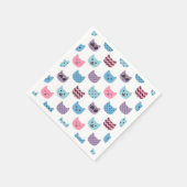 Serviette En Papier Illustration du chat de dessin (Coin)