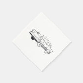 Serviette En Papier illustration du véhicule (Coin)
