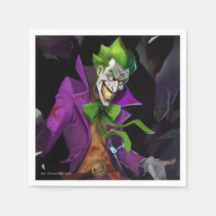 Serviette En Papier Illustration d'un joker en crise infinie