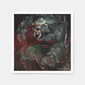 Serviette En Papier Illustration d'une crise infinie (Devant)