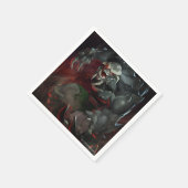 Serviette En Papier Illustration d'une crise infinie (Coin)