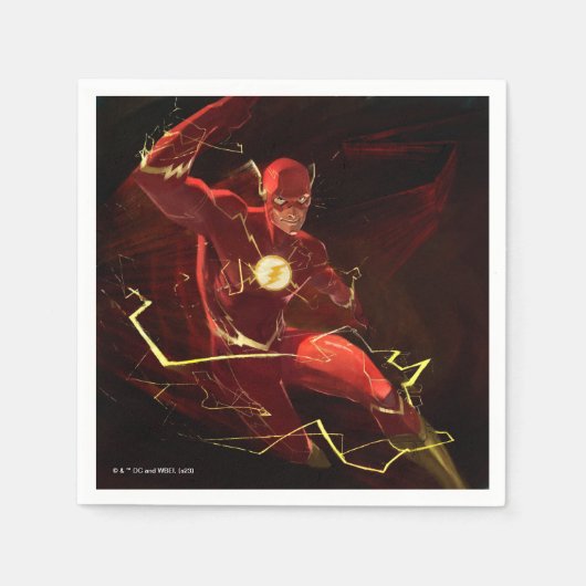 Serviette En Papier Illustration flash de crise infinie (Devant)