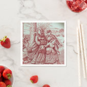 Serviette En Papier Image de Noël en édition limitée Spode (En situation)