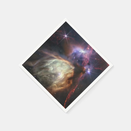 Serviette En Papier Image JWST des étoiles de Rho Ophiuchi (Coin)