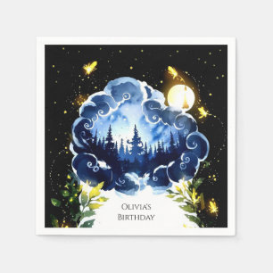 Serviette En Papier Imaginaire de lucioles