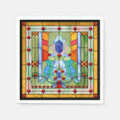 Serviette En Papier Imaginaire en verre tendu Cocktail Napkin (Devant)