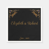 Serviette En Papier Imaginaire Fairy Tale Mariage (Devant)