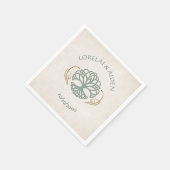 Serviette En Papier Imaginaire médiéval Celtic Mariage (Coin)