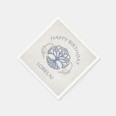 Serviette En Papier Imaginaire médiéval celtique Anniversaire (Coin)