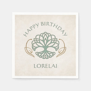 Serviette En Papier Imaginaire médiéval celtique Anniversaire