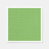 Serviette En Papier IMAGINAIRE PARTY, GREEN DRAGON SCALES MOTIF Nouvea (Devant)