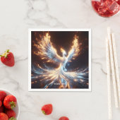 Serviette En Papier Imaginaire Phoenix Feu mignon renaître (En situation)