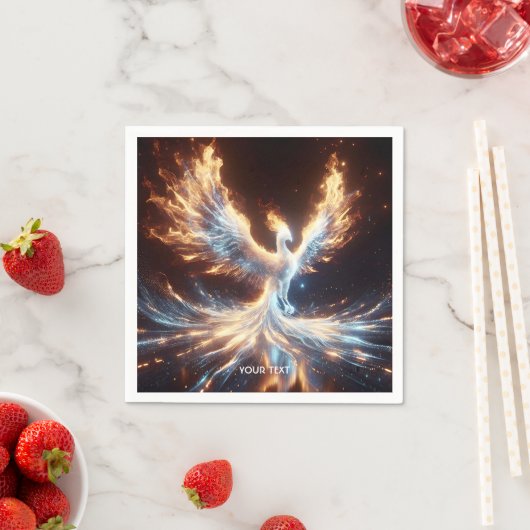 Serviette En Papier Imaginaire Phoenix Feu mignon renaître (En situation)
