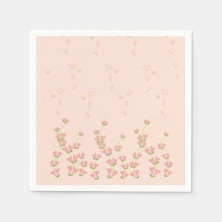 Serviette En Papier Imaginaires floraux