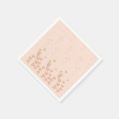 Serviette En Papier Imaginaires floraux (Coin)