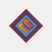 Serviette En Papier Imaginez (Coin)