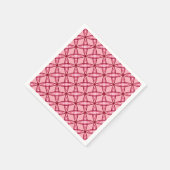 Serviette En Papier Impression atomique moderne du milieu du siècle -  (Coin)