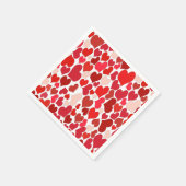 Serviette En Papier Impression cardiaque (Coin)