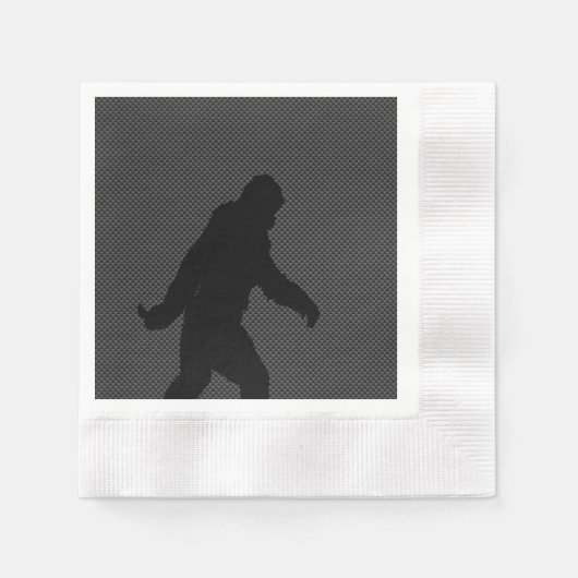 Serviette En Papier Impression de fibre de carbone Gone Squatching (Devant)