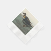 Serviette En Papier Impression de Macreuse noire d'Audubon : Canard cô (Coin)