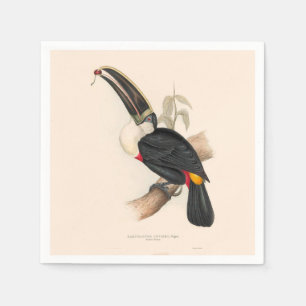 Serviette En Papier Impression du Toucan de Cuvier : Oiseau Tropical V